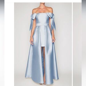 Isabella Silk and Wool Mini Dress With Convertible Skirt size 6